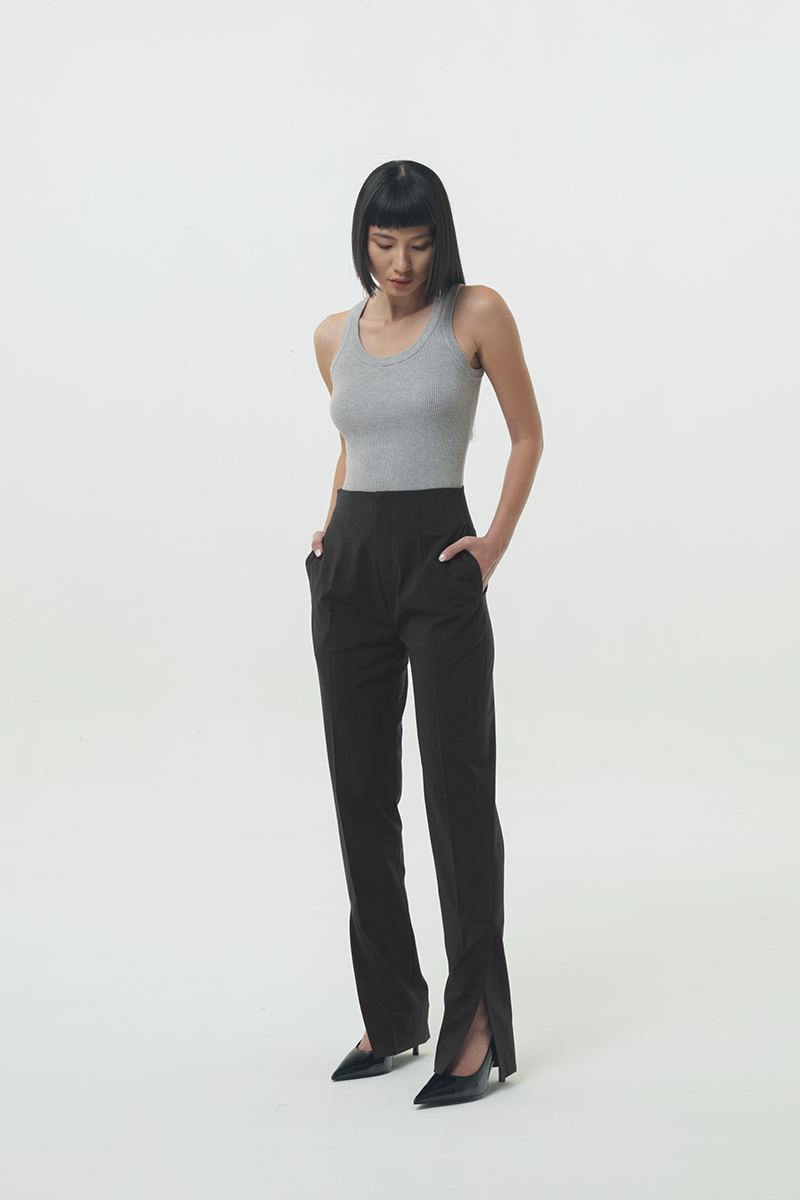 Dark Grey Eleven Pants - Day and Night